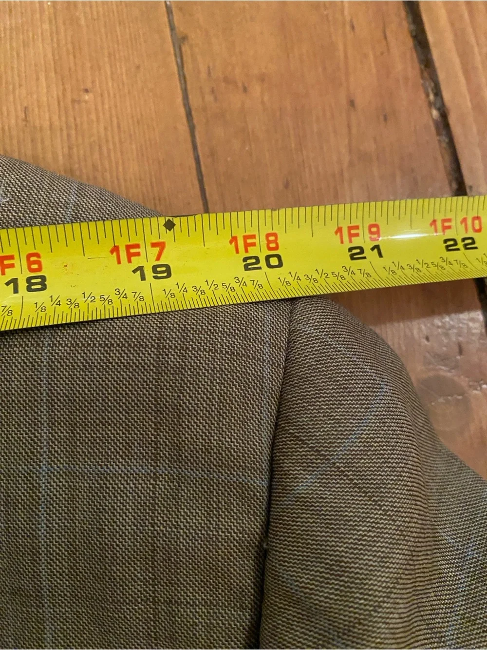 Vintage Pendleton 100% wool plaid suit 46R